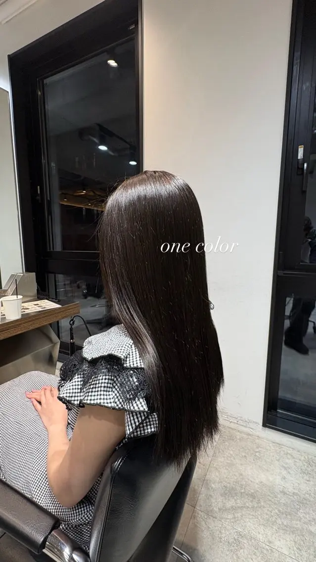ロング 槇野 皓介のヘアスタイル