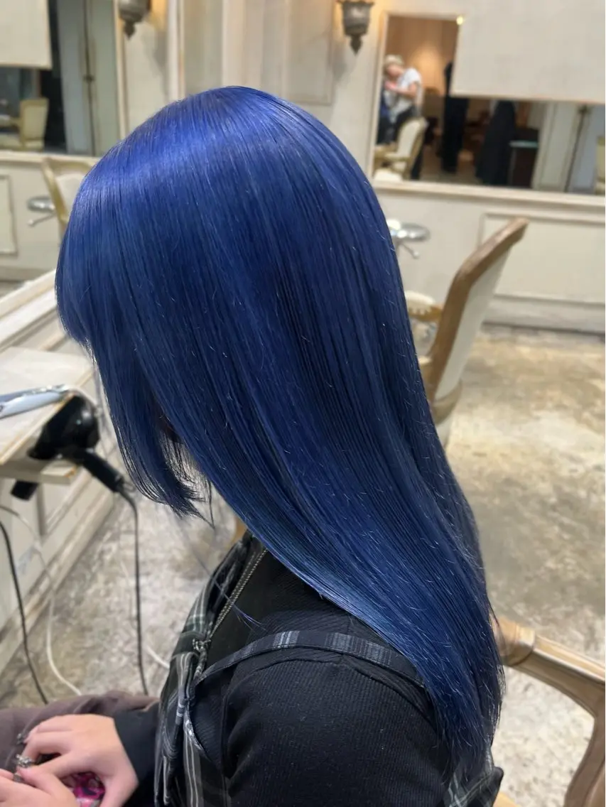 ロング カラー ブリーチ 透明感カラー ダブルカラー グレージュ ハイトーンカラー 🧃Kawakami kotomi🧃のヘアスタイル