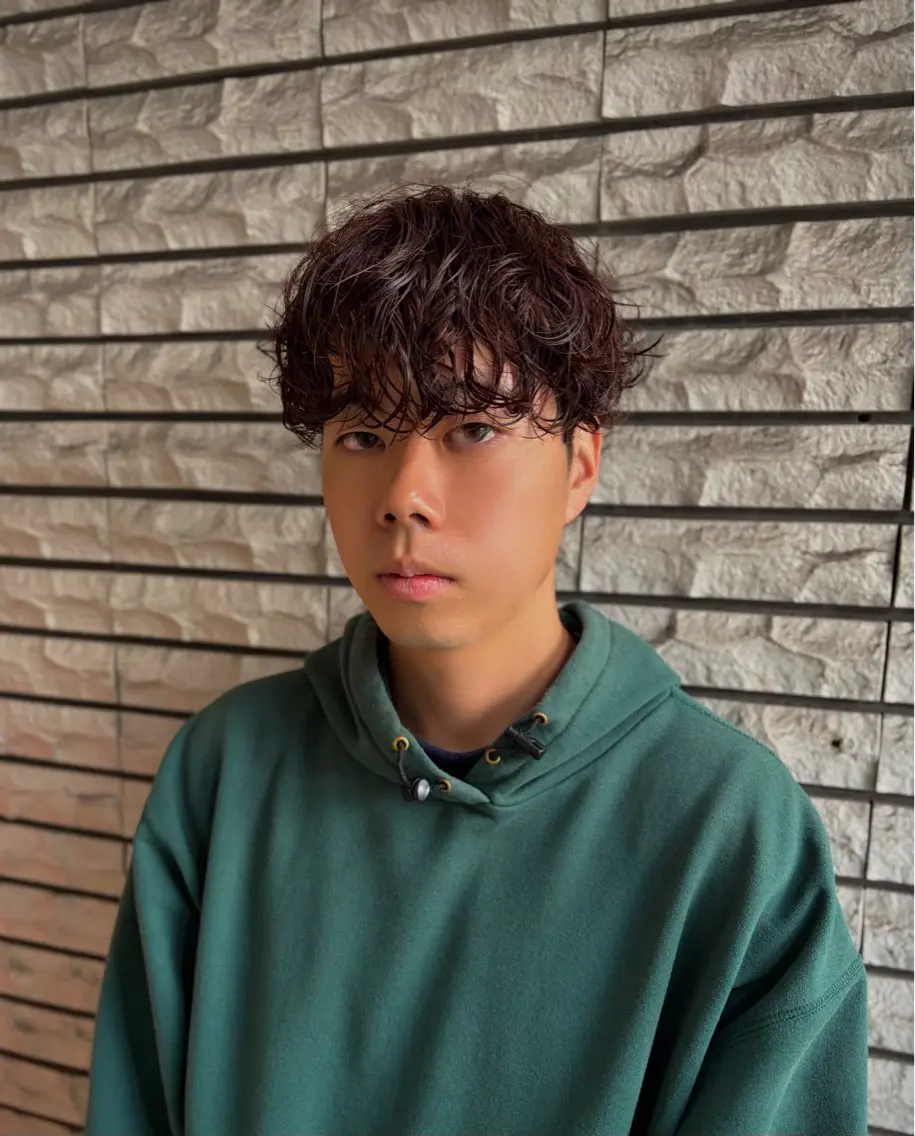 パーマ メンズ メンズパーマ カット パーマ UMM daichi メンズパーマのヘアスタイル