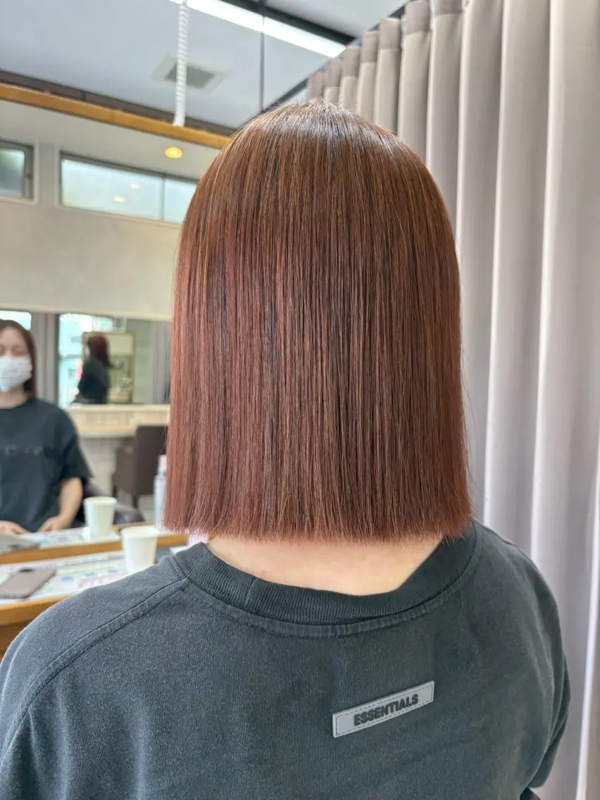 ミディアム カラー GRANDEUR やまだかなのヘアスタイル