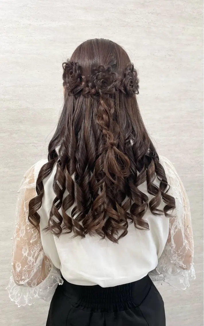 ヘアアレンジ 羽太 正江のヘアスタイル