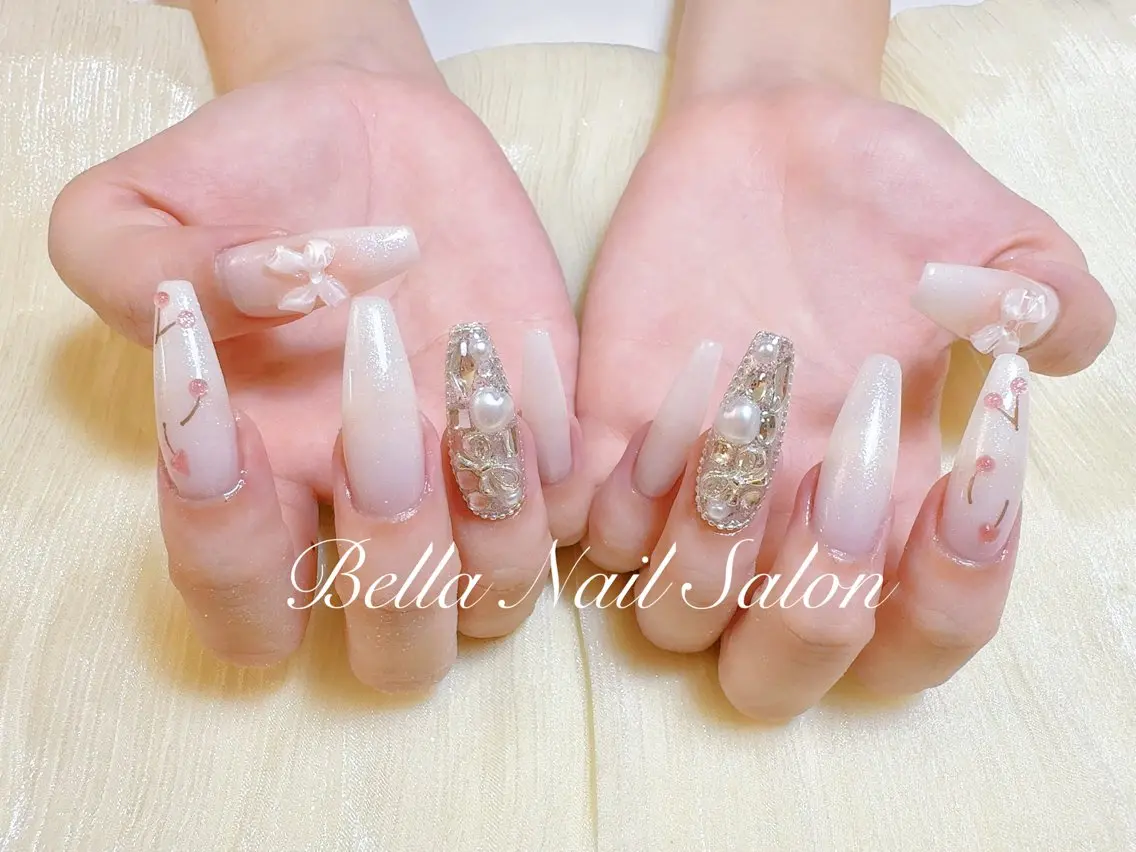 ネイル ハンドネイル Bella Nail Salonパラジェルのネイルデザイン