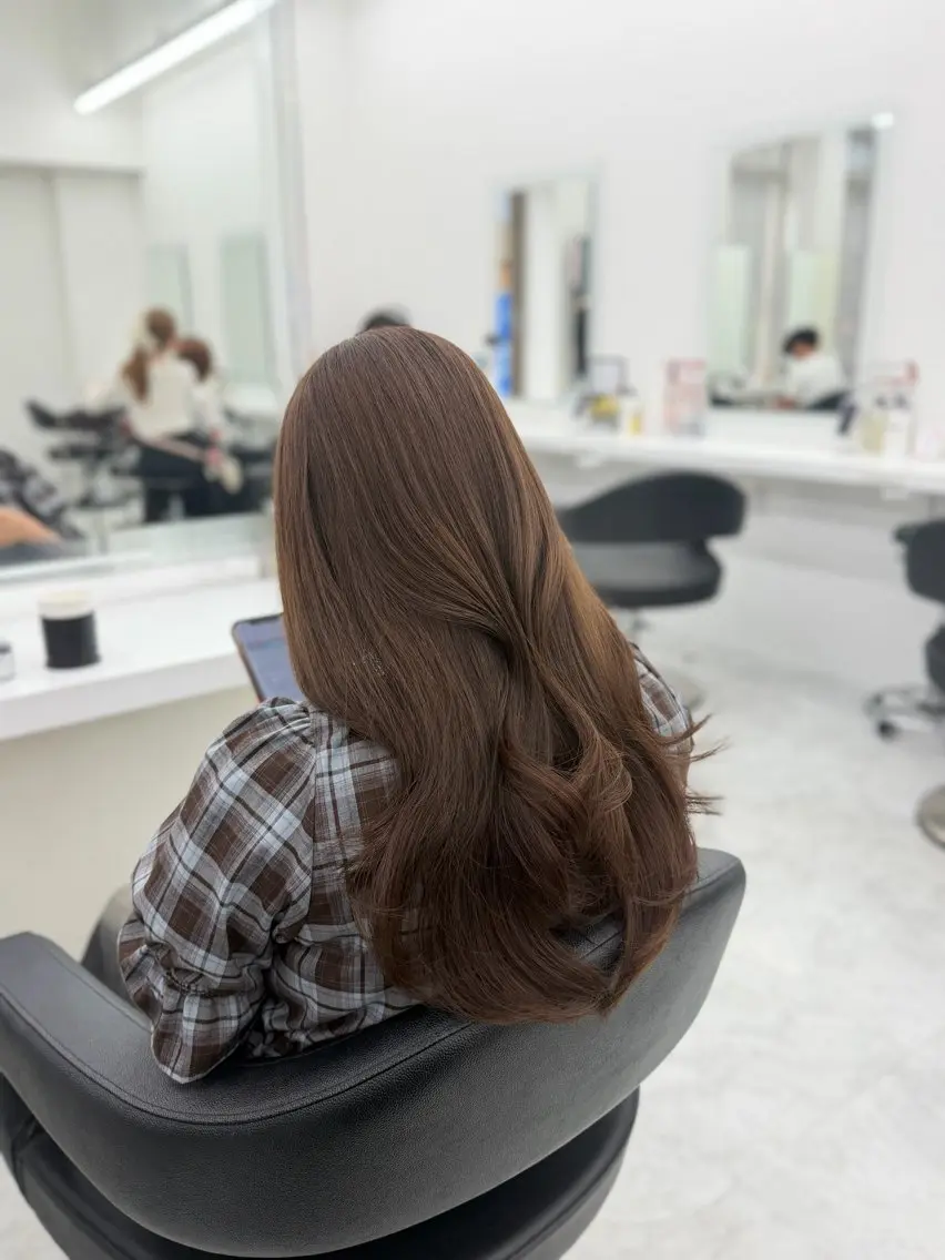 ロング カラー カット ヘアカラー 🤍レイヤー/顔周り /hirari🤍のヘアスタイル