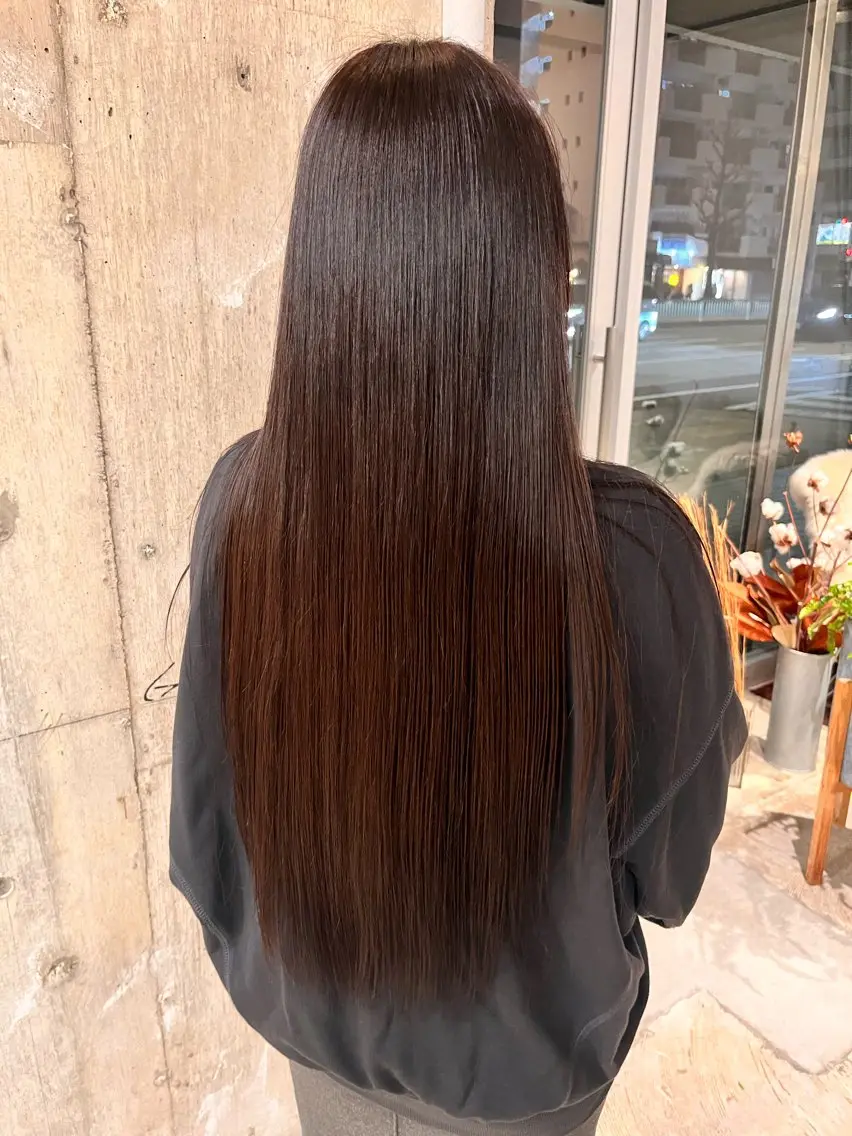 ロング カラー piilo. サダのヘアスタイル