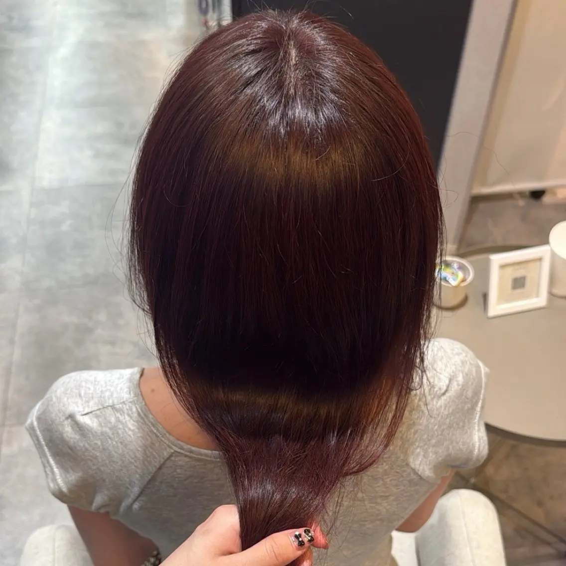 ミディアム カラー ヘアカラー カラーモデル募集中 🍒misakiのヘアスタイル