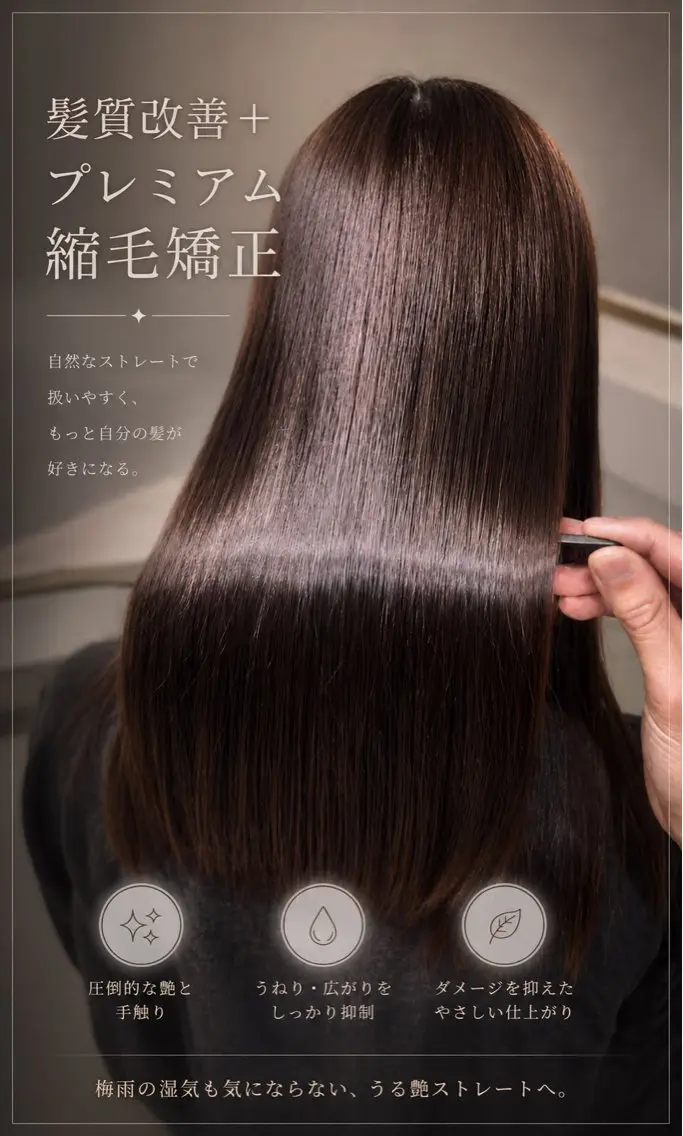 ロング 縮毛矯正 トリートメント 縮毛/パーマ/ 艶カラー🔮辰之介のヘアスタイル