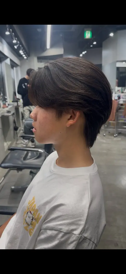 メンズ 縮毛矯正 fifth 丸山太誠のヘアスタイル