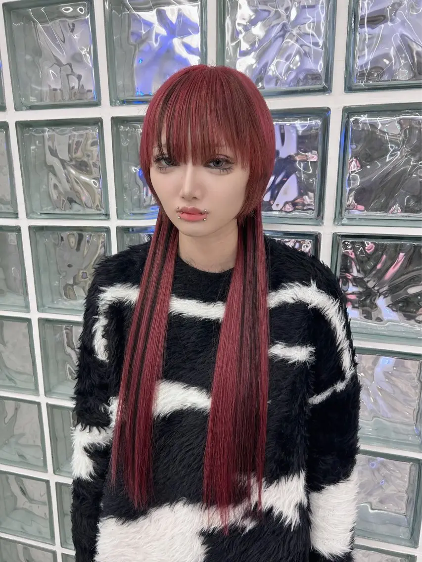 ロング エクステ 三尾 樺緒のヘアスタイル
