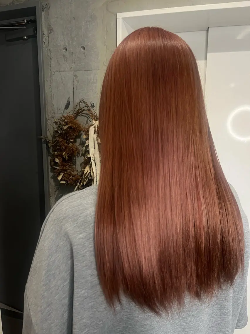 セミロング ヘアカラー 駅チカ【ali'i】 アリイ花崎友美☘のヘアスタイル