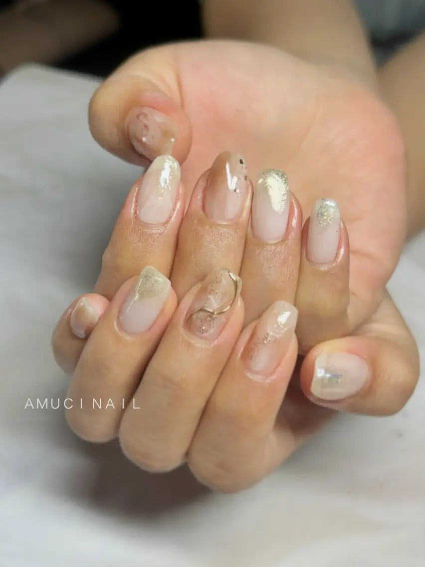 ネイル ハンドネイル AMUCI NAIL Shihomiのネイルデザイン