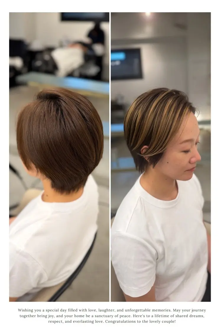 カラー ヘアカラー 艶髪カラー💫 SHIMAのヘアスタイル
