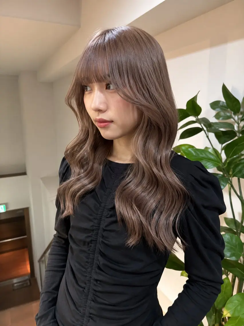 ロング ヘアカラー 艶々ブリーチ職人🎀 あげは💖のヘアスタイル