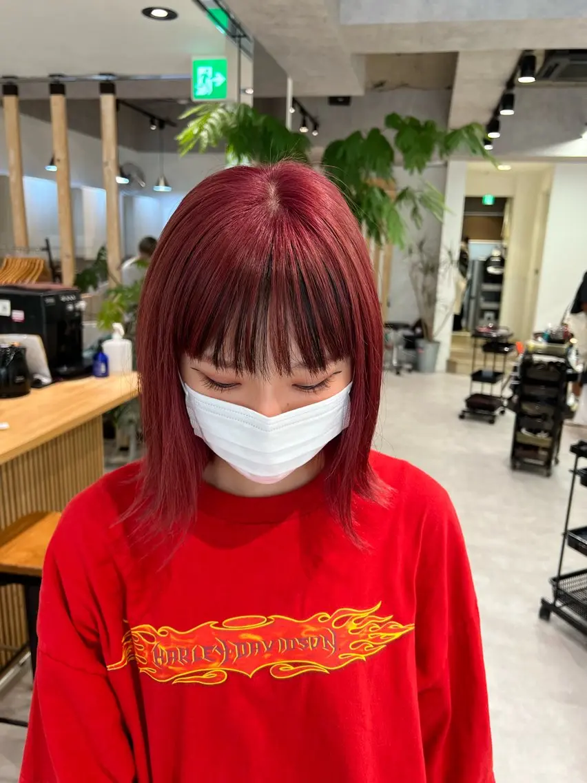ショート カラー ヘアカラー トリートメント 🍀お悩み改善憧れの 美髪　小林風雅のヘアスタイル