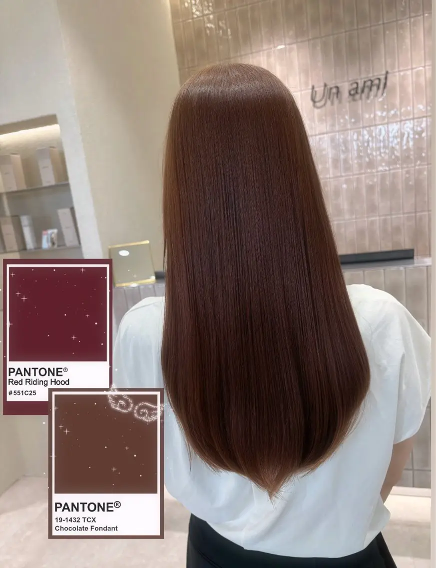 カラー ヘアカラー Unami渋谷/ 日彩🪽‪🫧のヘアスタイル