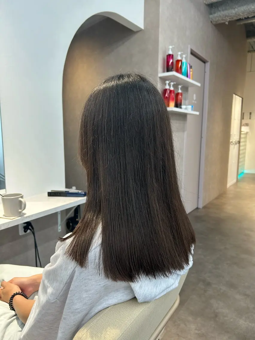 セミロング rame 福岡香椎店 /utacoのヘアスタイル