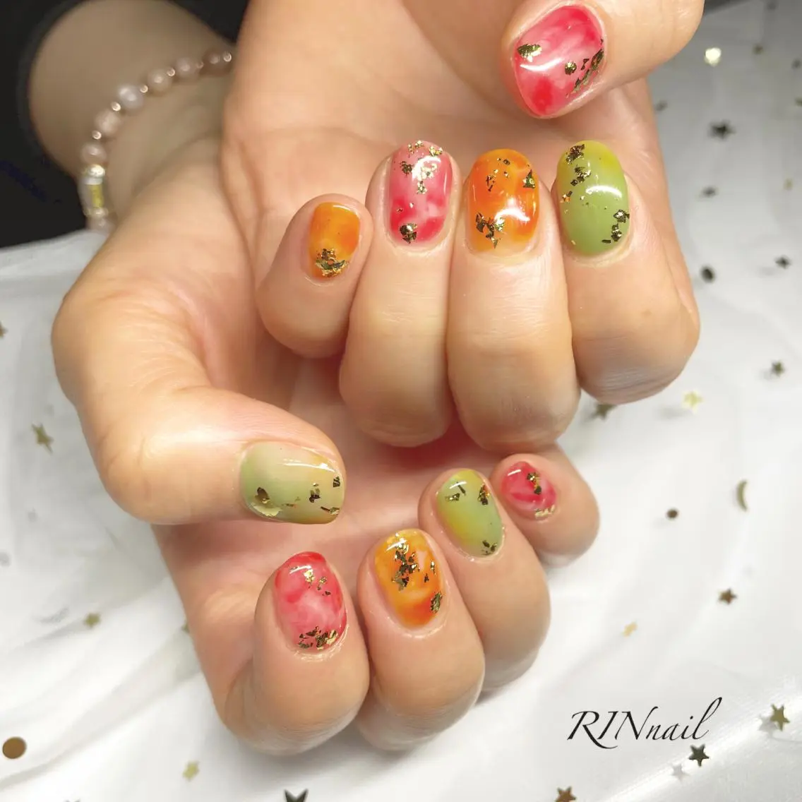 ネイル ハンドネイル ハンドケア RIN HOMEnailのネイルデザイン