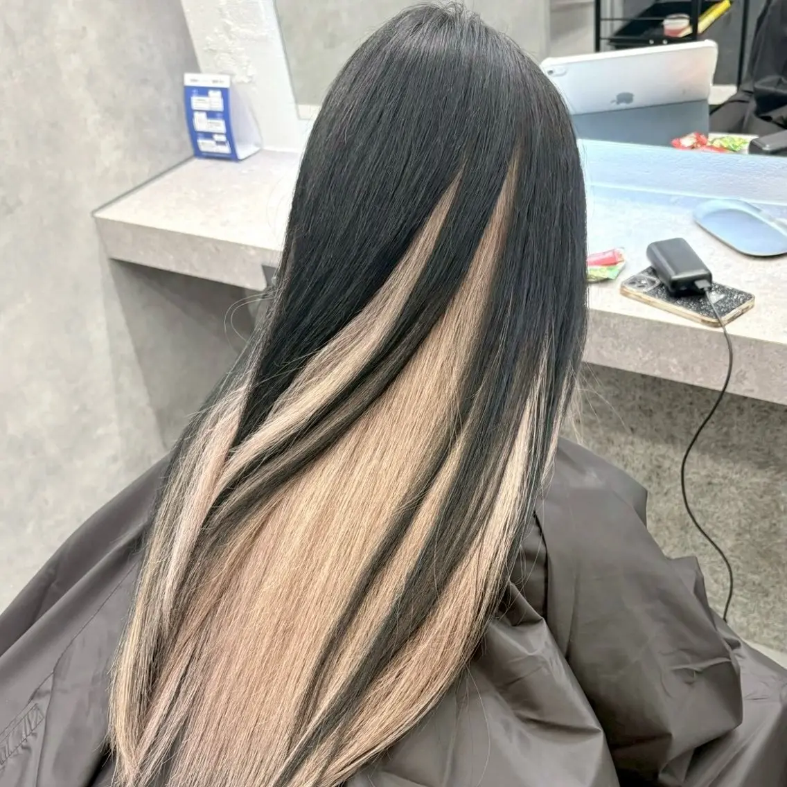 カラー ハイトーンカラー Yoshiいろあそび 八王子/ハイトーンのヘアスタイル