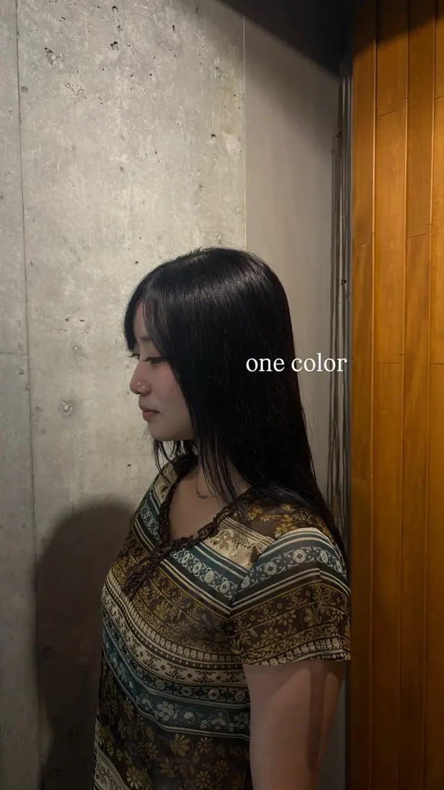 セミロング 槇野 皓介のヘアスタイル