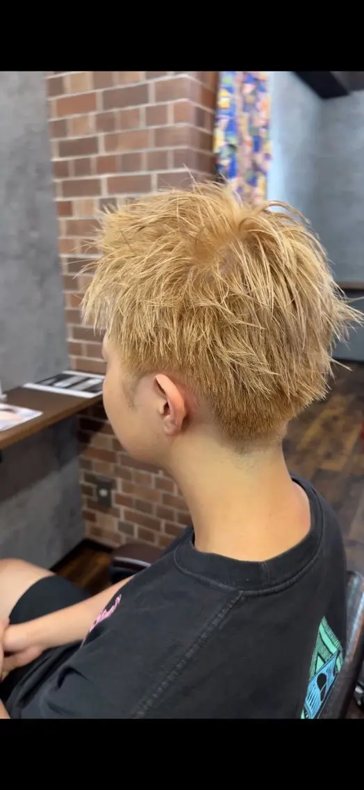 ショート 「江坂、メンズ特化」 🔥光瑠のヘアスタイル