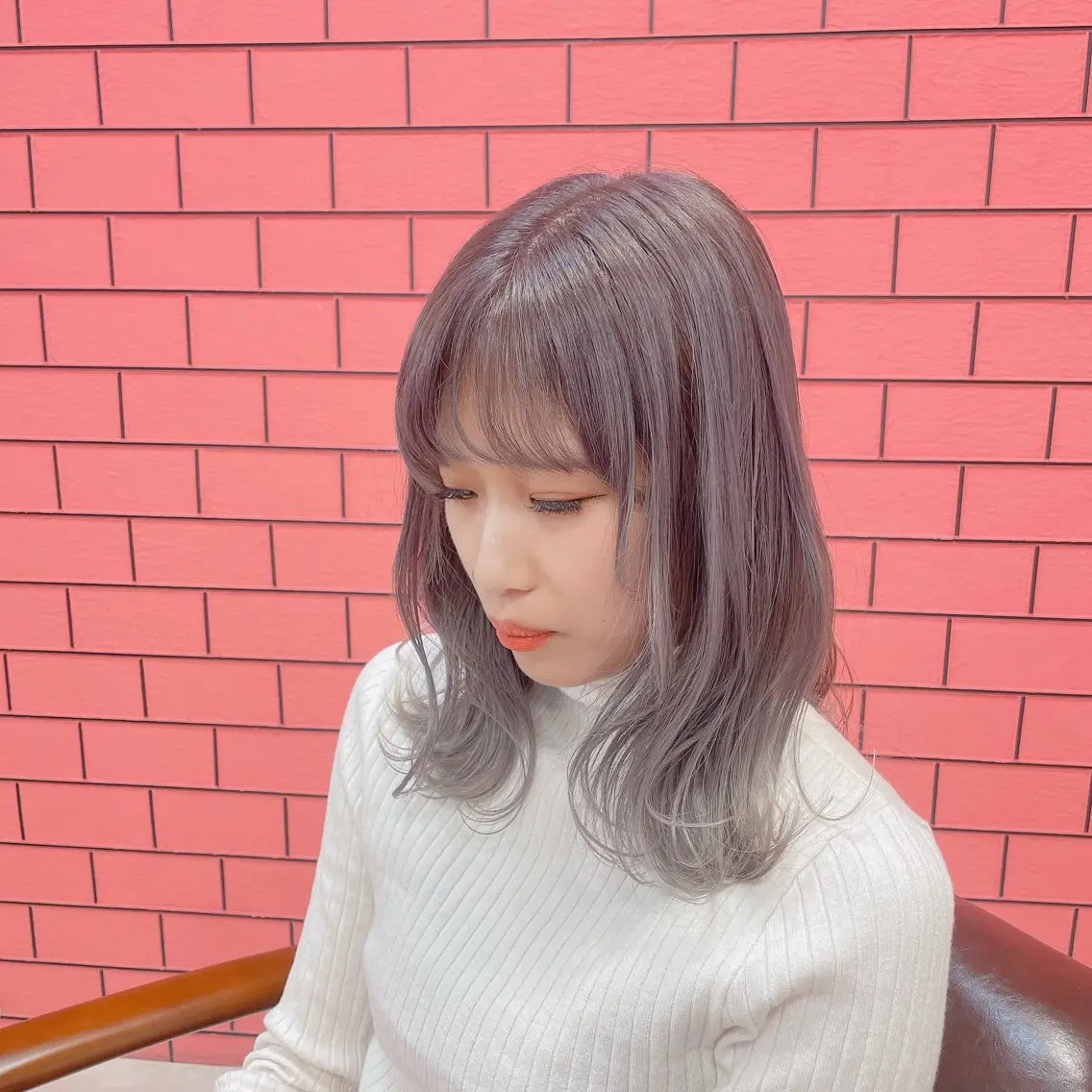 ミディアム カラー バレイヤージュ ブリーチ ケアブリーチ ダブルカラー イヤリングカラー ヘアカラー トリートメント ブリーチの神 KYONのその他イメージ