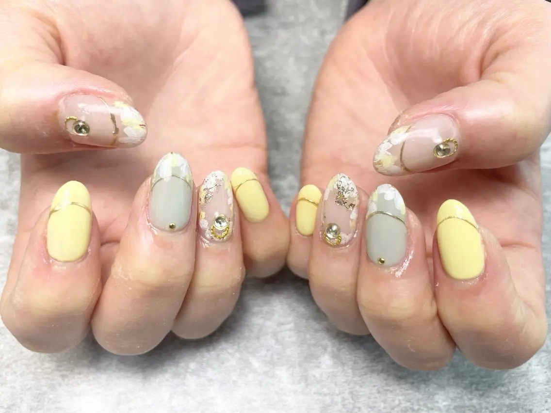 ネイル ハンドネイル BLANC.nail yuuのネイルデザイン