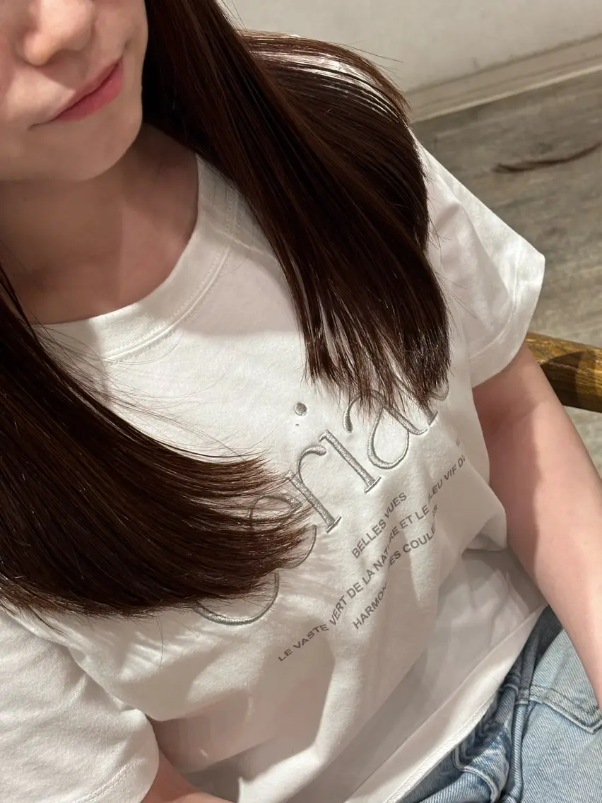 セミロング 河田 綺香のヘアスタイル