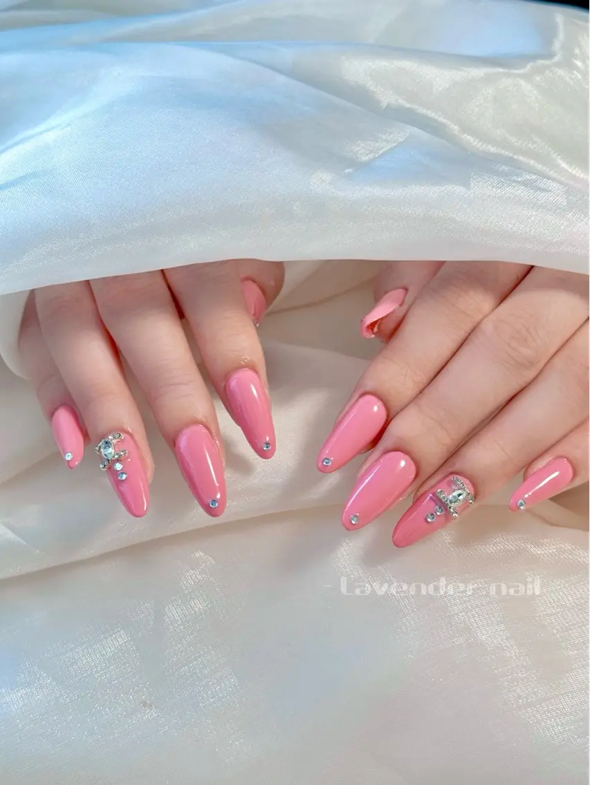 ネイル ハンドネイル Lavender nail·中島公園のネイルデザイン