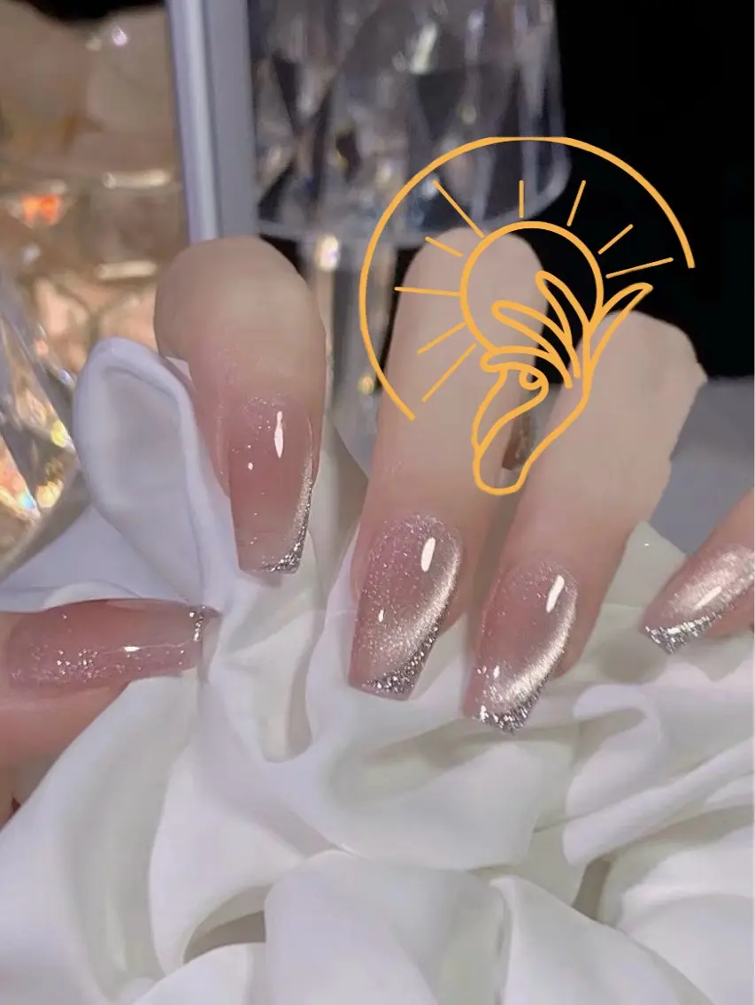 ネイル チークネイル 長さ出し フラワーネイル フレンチネイル ガーリー SunNail池袋駅 ワンホンネイルのネイルデザイン
