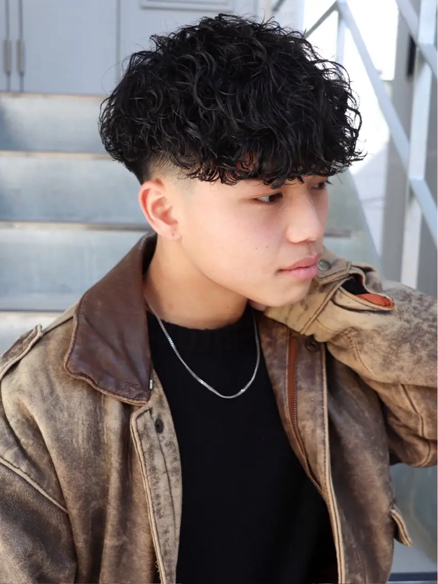 メンズ りき カラーモデル レディースも可能のヘアスタイル