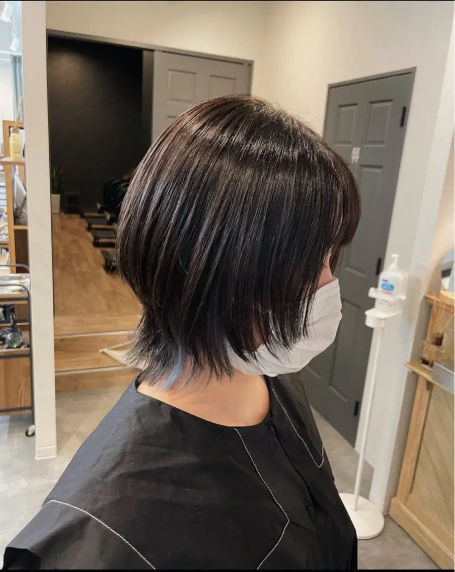 ミディアム カラー ナチュラル&ラフヘア 松尾 凌のヘアスタイル
