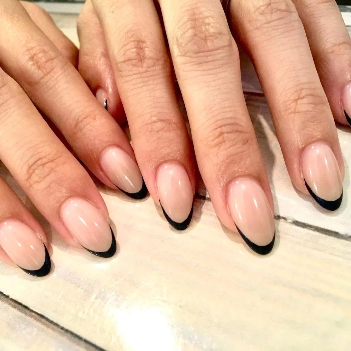 ネイル フレンチネイル ハンドネイル nailsalon -Lien-のネイルデザイン