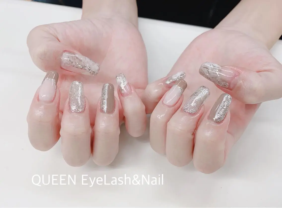 ロング カラー ネイル Bloom Nailのネイルデザイン