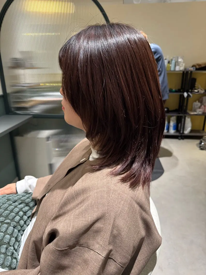 カット+髪質改善メテオトリートメントの写真