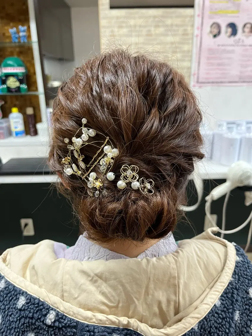 ヘアアレンジ 鍋田 彩歌のマツエク・マツパデザイン