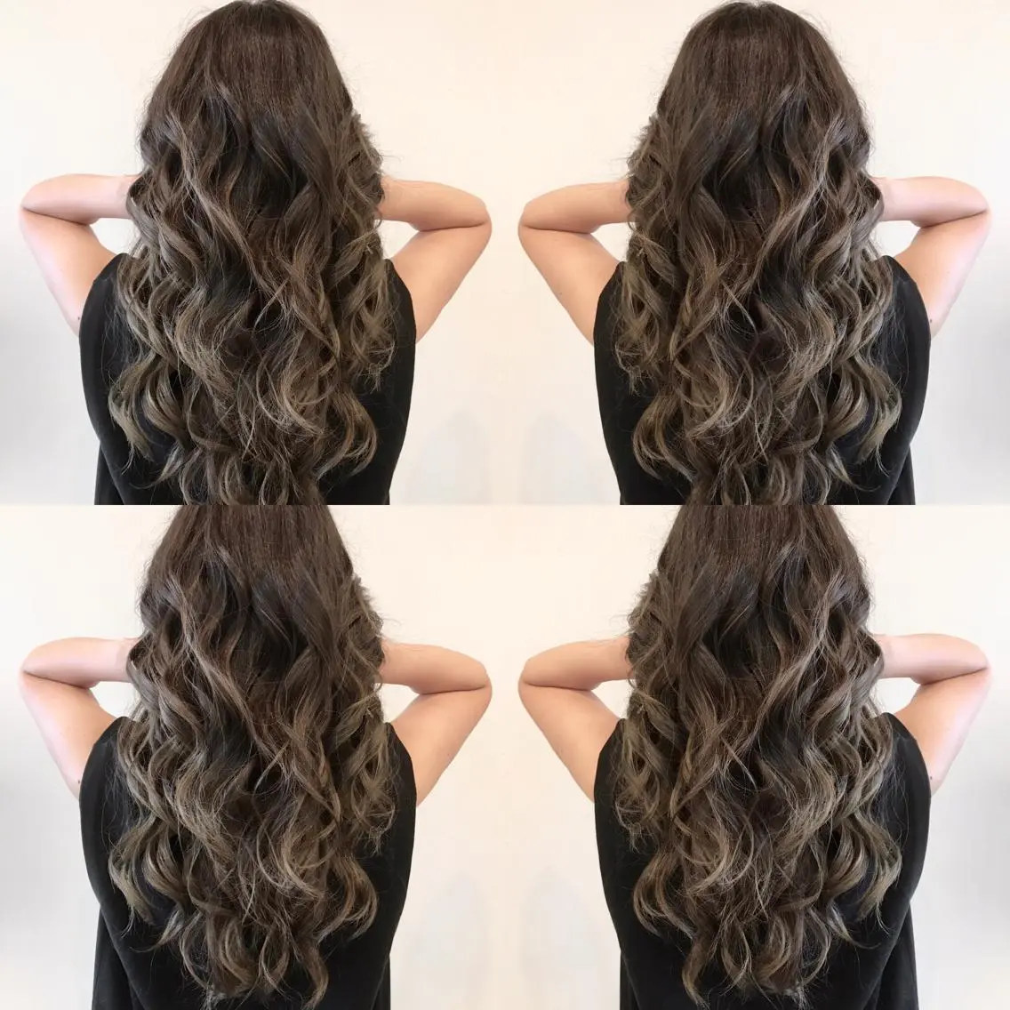ロング カラー ブリーチ 透明感カラー グラデーションカラー ハイライトカラー ハイライト VERDA KENのヘアスタイル