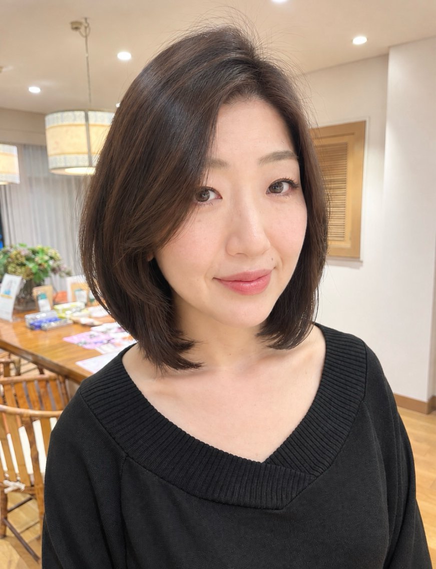 ショート カット ヘアカラー トリートメント 田中 ひなりのヘアスタイル