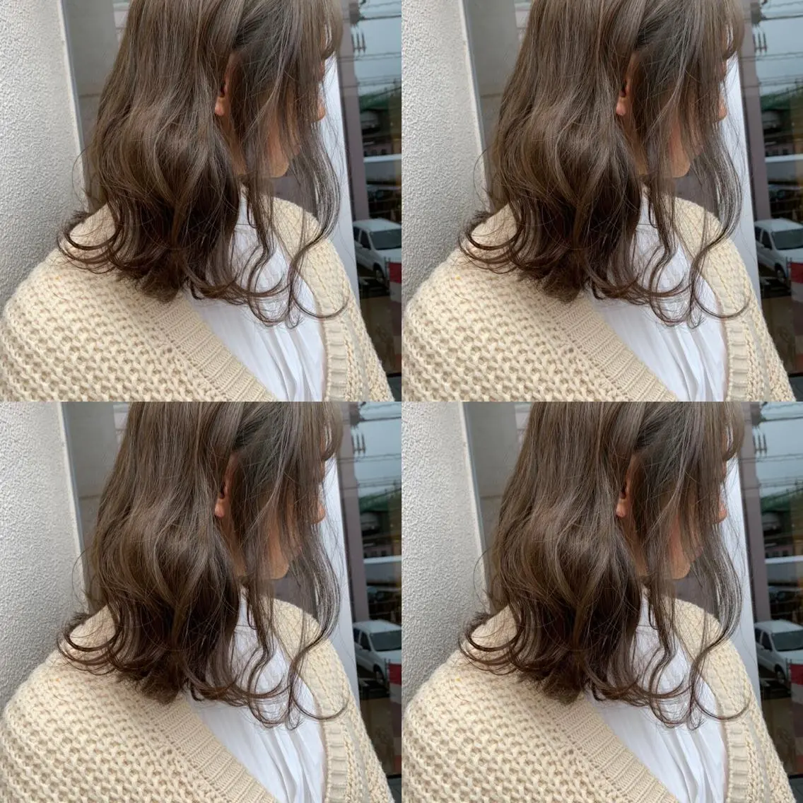 セミロング カラー 艶髪・酸性ストレート フリツのヘアスタイル