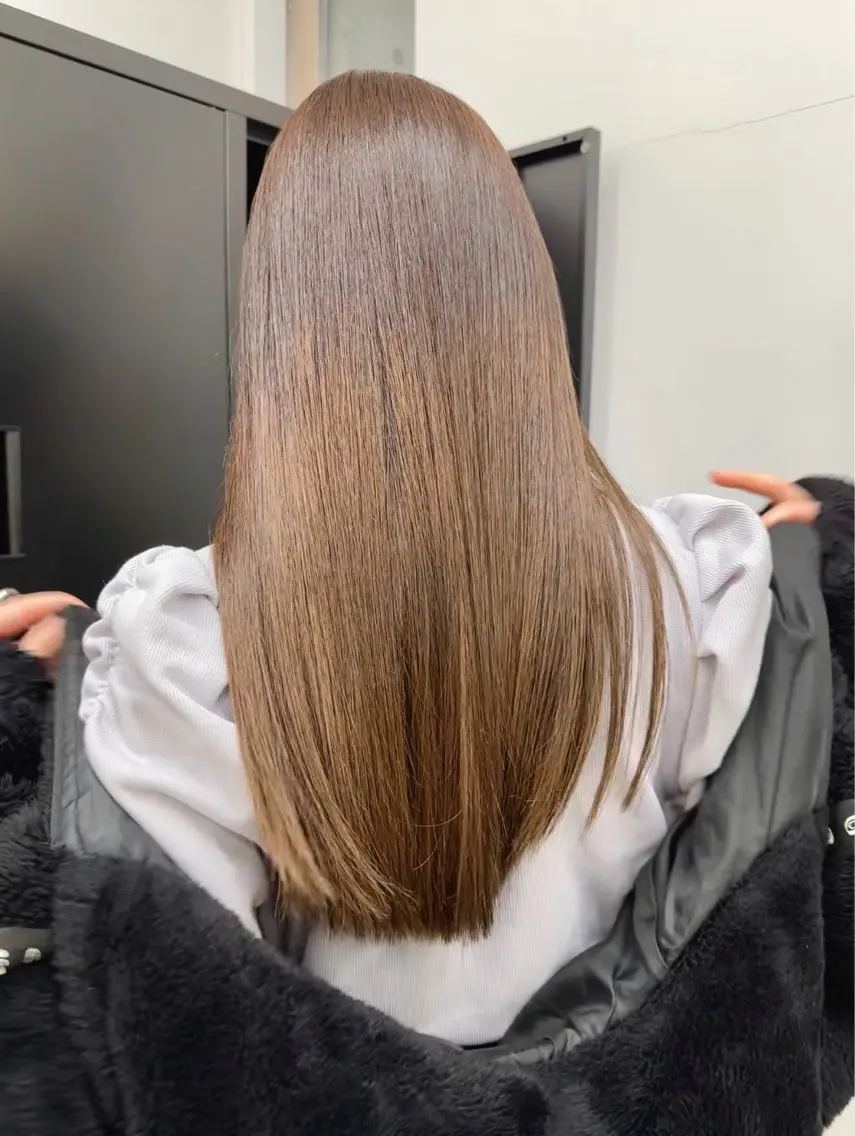 ロング カラー ショートボブ ボブ ロング トリートメント カット ヘアカラー トリートメント 縮毛矯正/髪質改善 RENのヘアスタイル