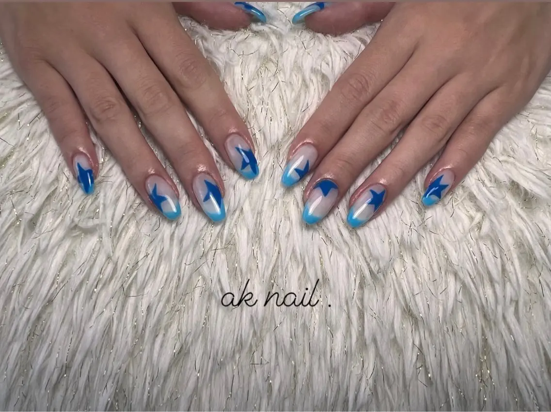 ネイル ハンドネイル ak nail .のネイルデザイン