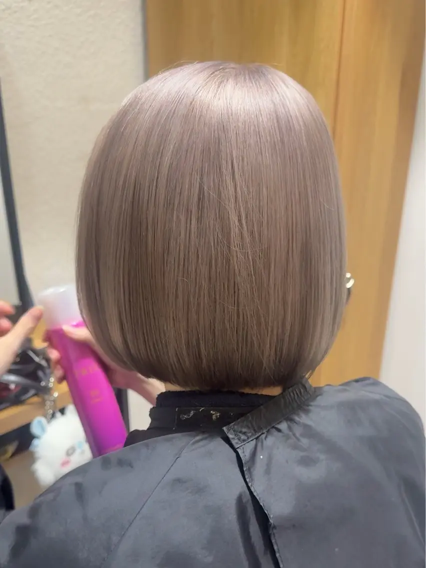ショート カット ヘアカラー トリートメント たかはし るなのヘアスタイル