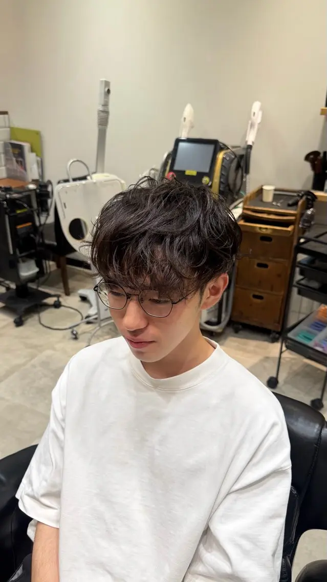 【マッシュスタイル】カット➕『高濃度』炭酸シャンプー🧴✂️🫧minimo限定‼️の写真