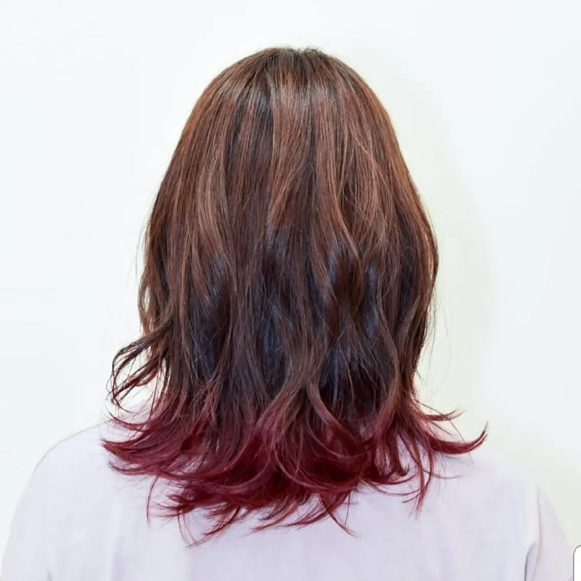 ミディアム カラー muk hair篠村 髪質改善/完全個室のヘアスタイル