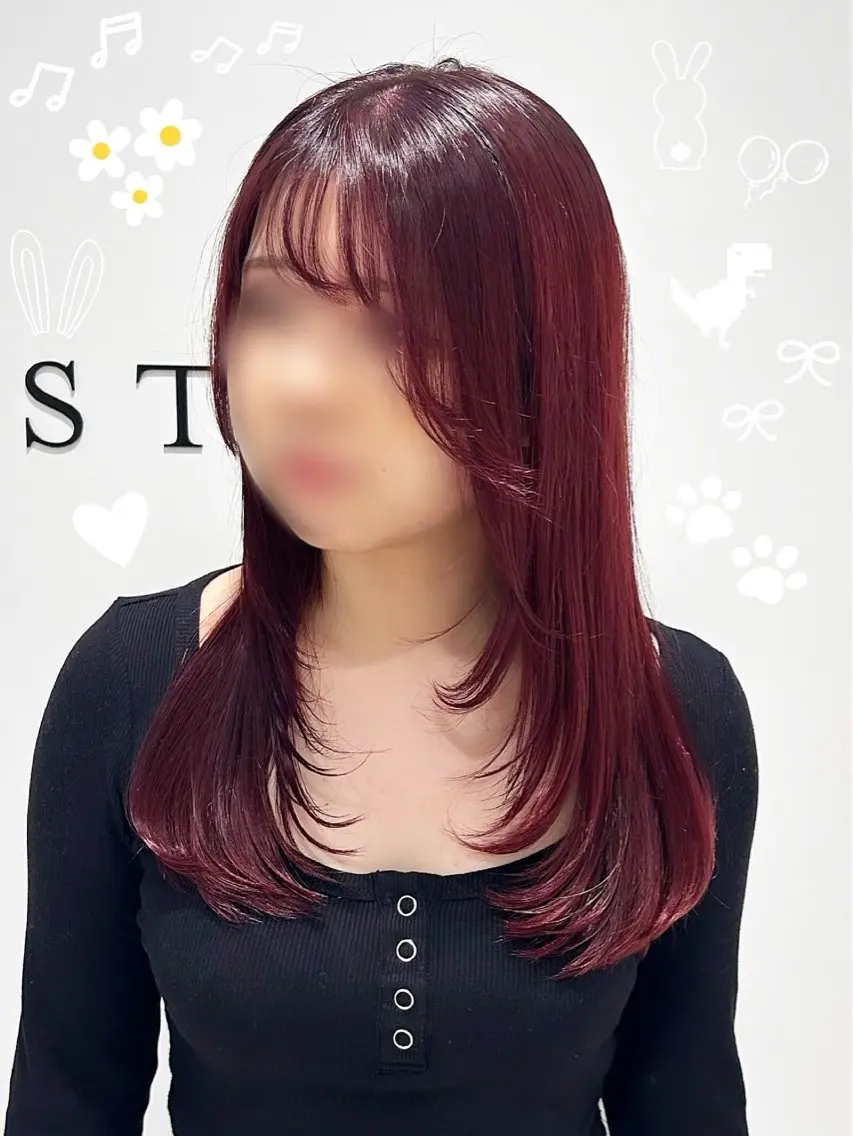 【✨ﾍｱｹｱmenu✨】カット➕カラー➕オージュア4ステップトリートメント🤍の写真