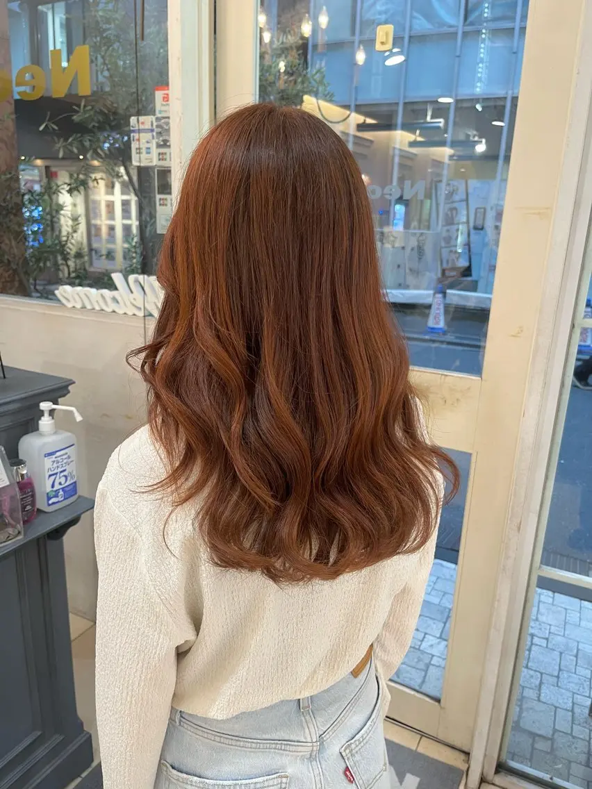 カラー カラー/ブリーチ✨ ヘアセット/コハルのヘアスタイル