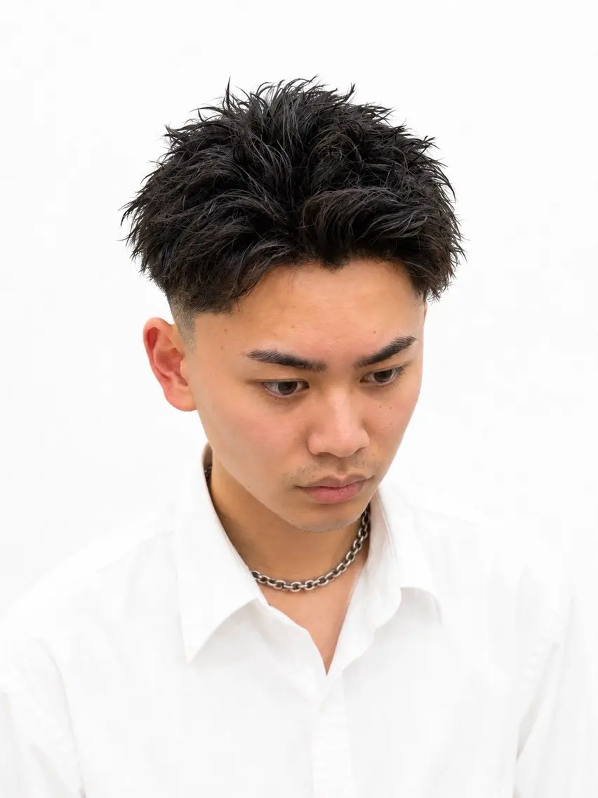 ショート パーマ メンズ モデル募集中 /Rikuのヘアスタイル