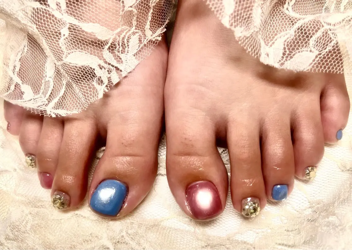 ネイル フットネイル HOMEY NailStudioのネイルデザイン