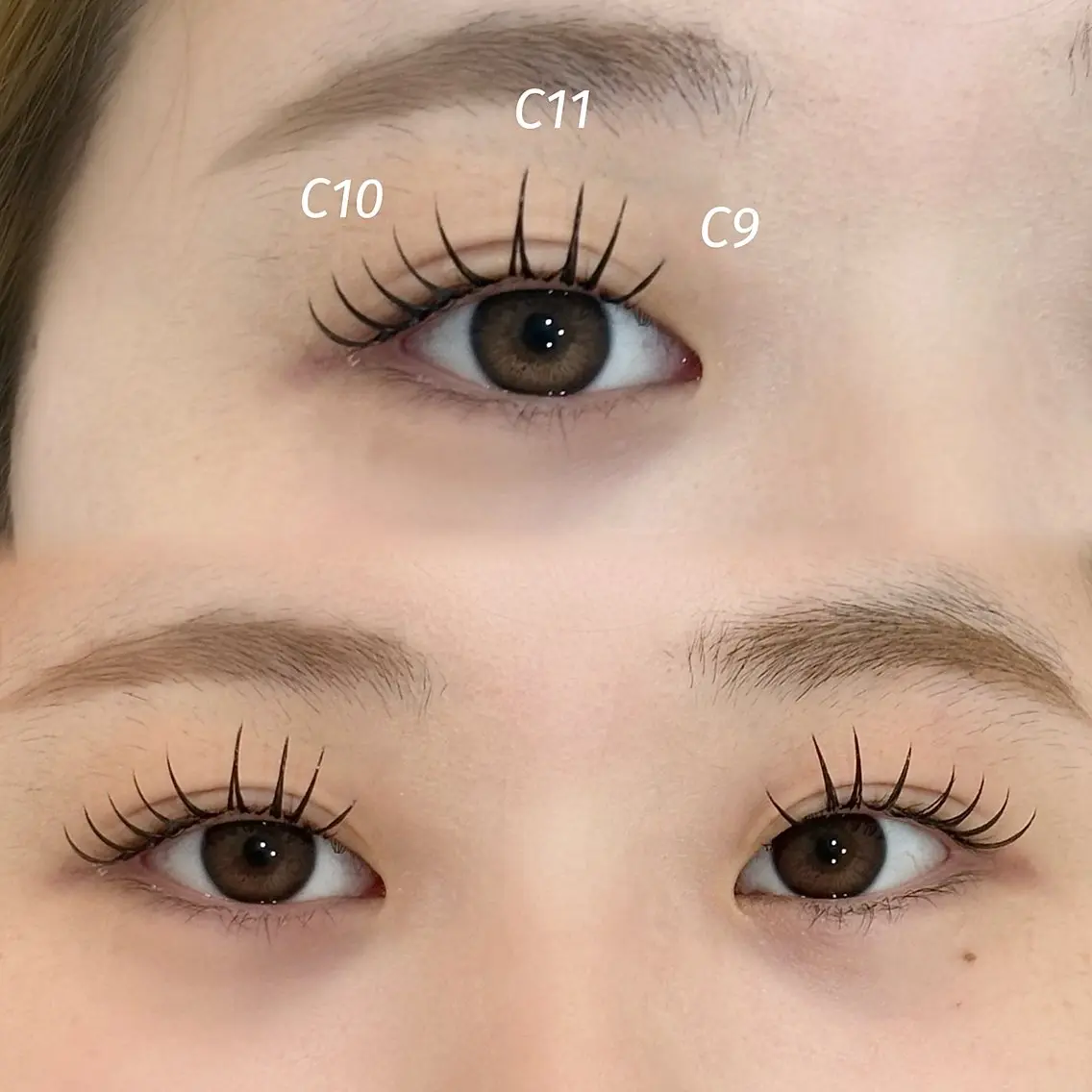 マツエク・マツパ WHITE LASH 西宮【REIKA】のマツエク・マツパデザイン