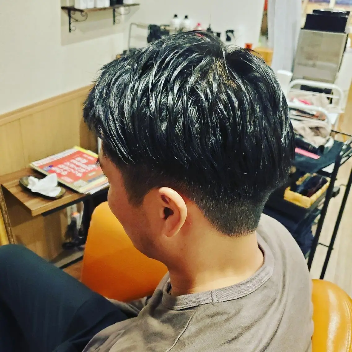 ショート メンズ リラク spa hair ark 富井直美のヘアスタイル