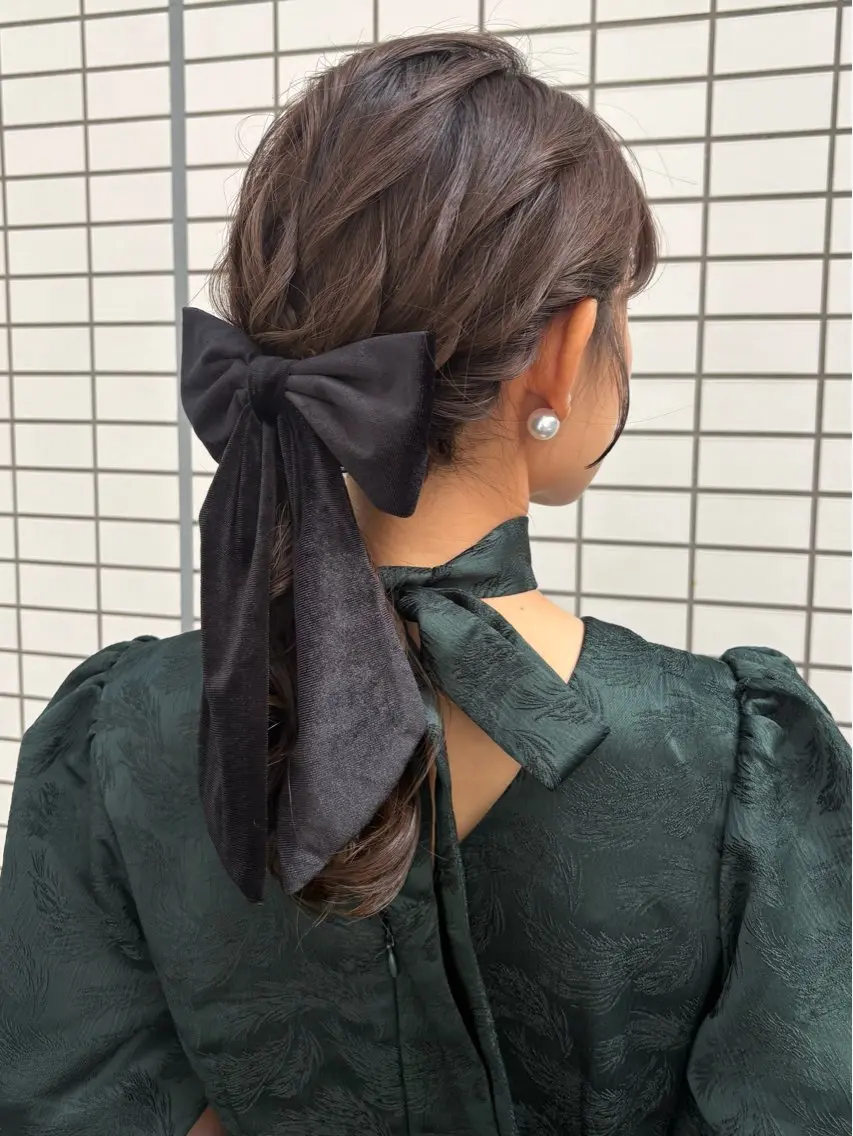 ミディアム ヘアセット yumemiレイヤー ✴︎ 透明感カラーのヘアスタイル