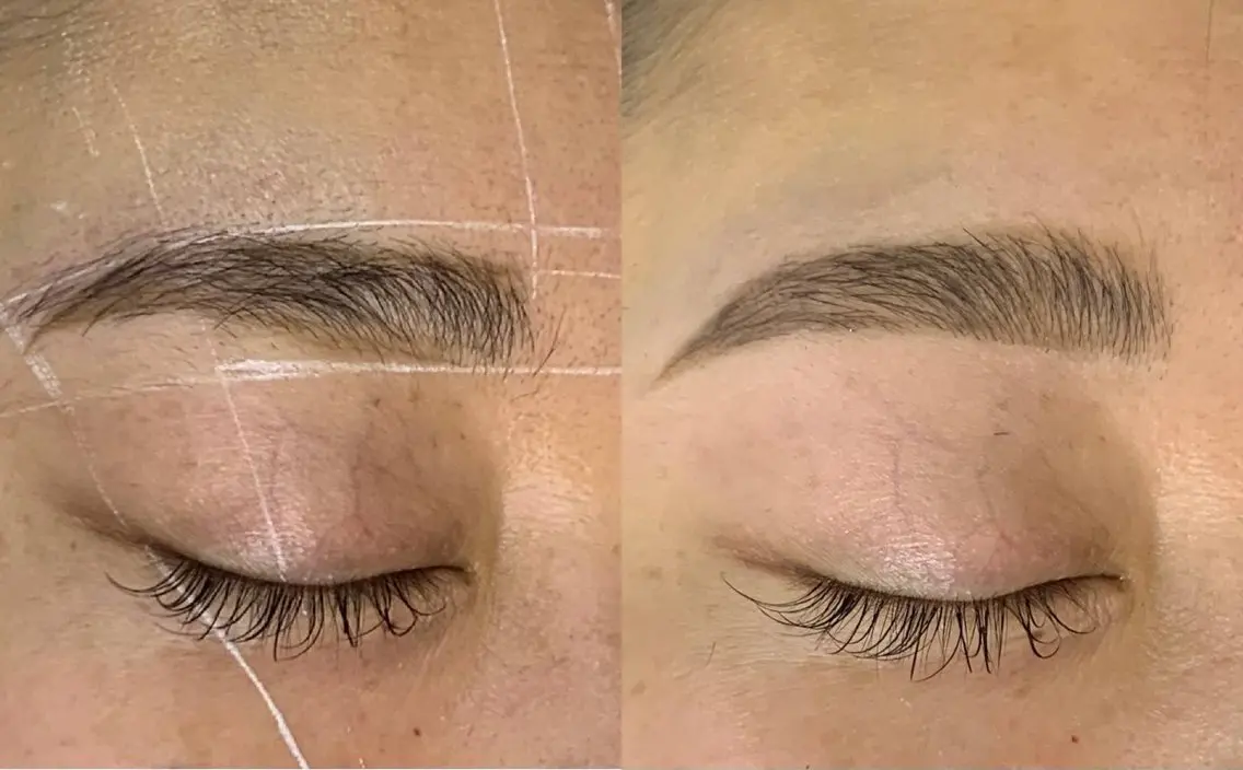 美眉waxスタイリング(眉カット、眉ワックス、眉リフト)の写真